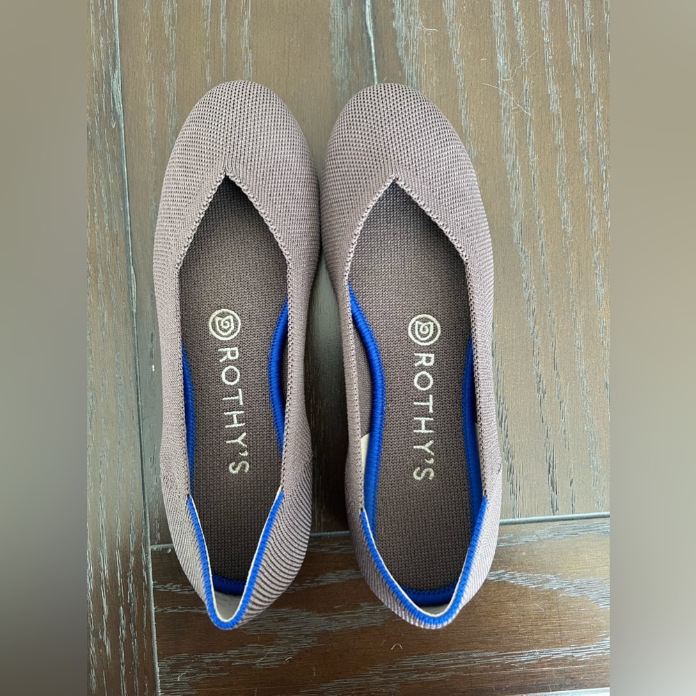 Rothy’s- Mink Flats Size 6.5